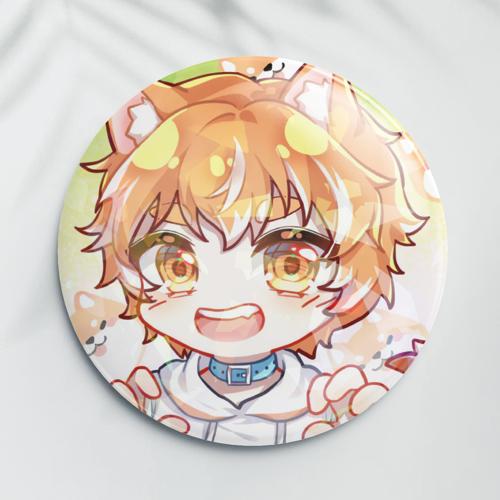 【头像组】58mm覆膜吧唧碎玻璃款 - 绿